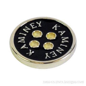 Golden Metal Button for Coats